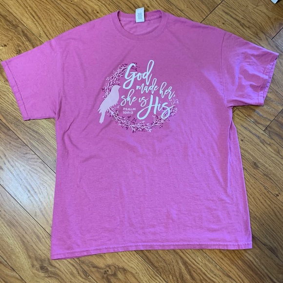 Christian T-Shirt Lot : God Made Her & God’s Got This two for the price of one - Picture 3 of 8